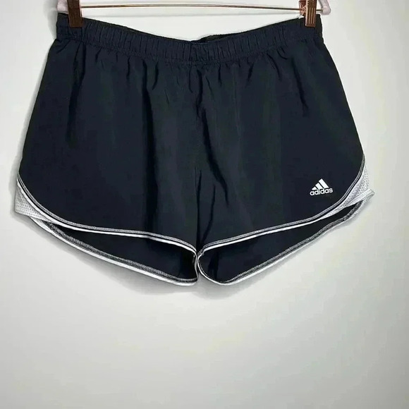Adidas Black & White Shorts - Picture 1 of 5